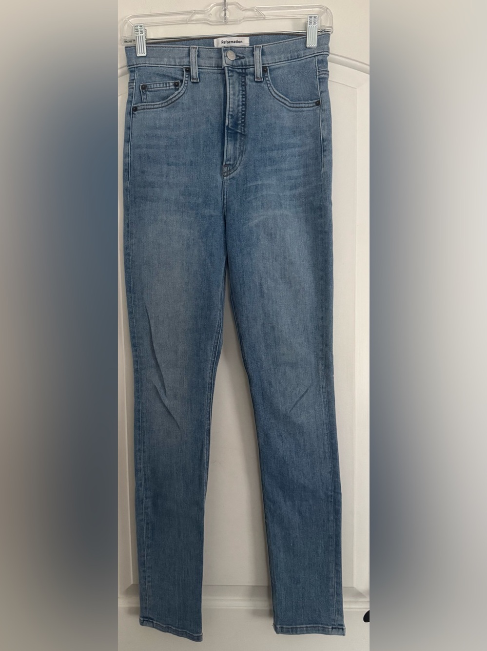 Reformation Ultra High Rise Skinny Jeans